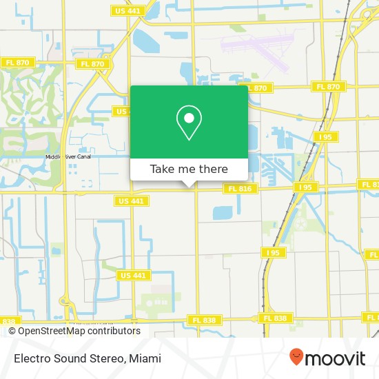 Mapa de Electro Sound Stereo