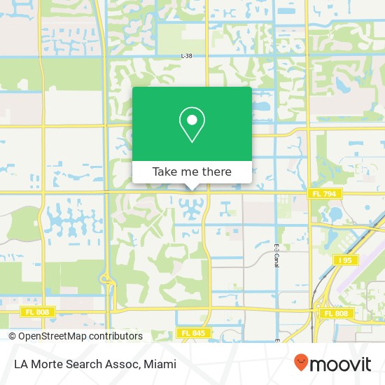 Mapa de LA Morte Search Assoc