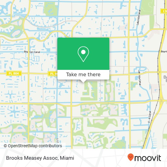 Brooks Measey Assoc map