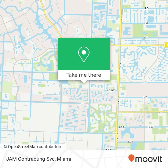 JAM Contracting Svc map