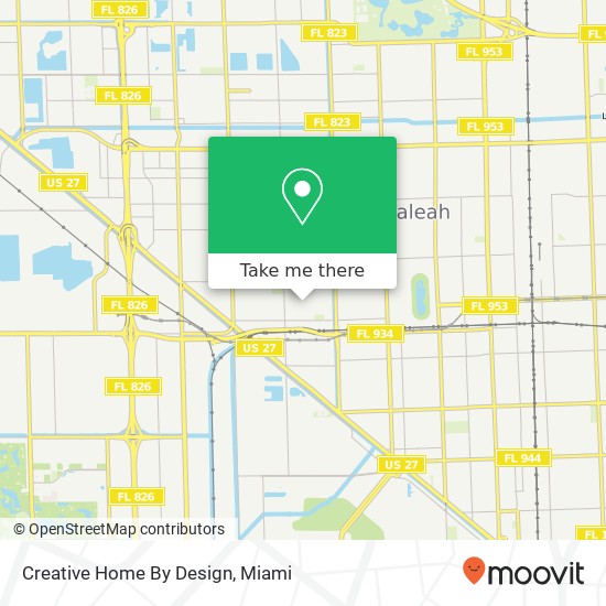 Creative Home By Design map