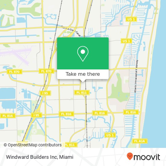 Windward Builders Inc map