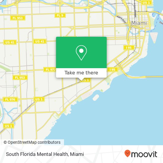 Mapa de South Florida Mental Health
