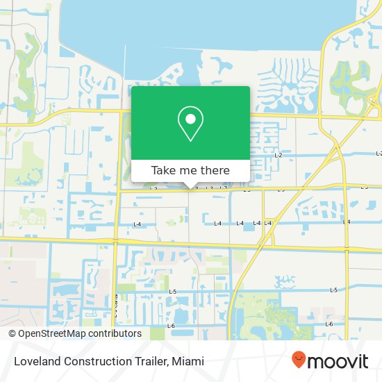 Mapa de Loveland Construction Trailer