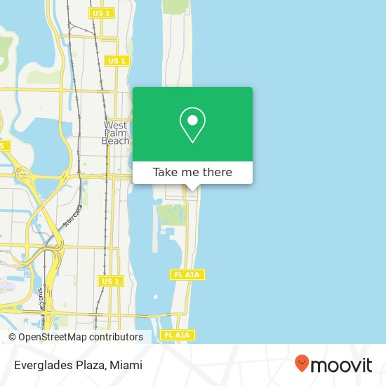 Everglades Plaza map