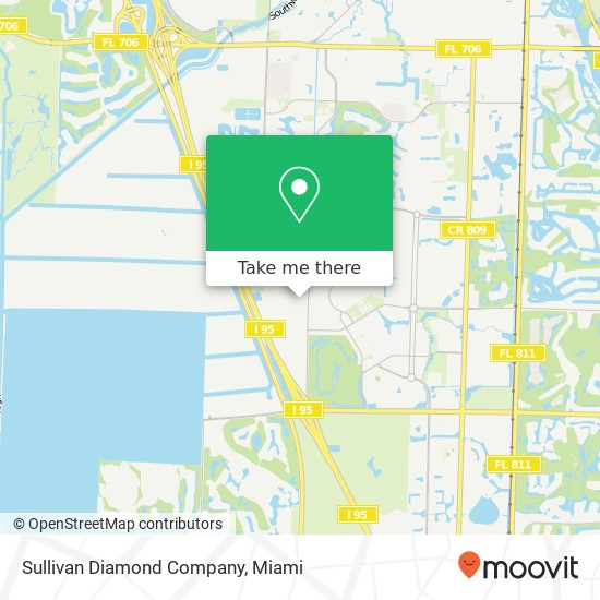 Sullivan Diamond Company map