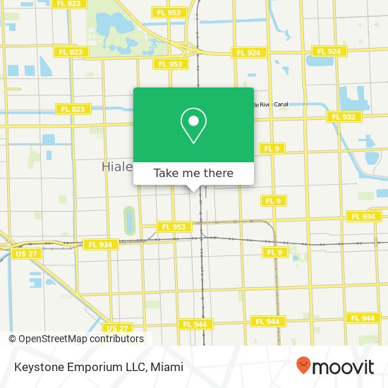 Mapa de Keystone Emporium LLC