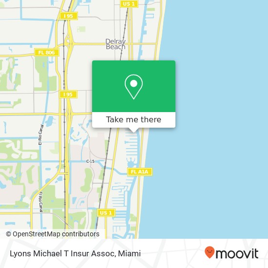 Lyons Michael T Insur Assoc map