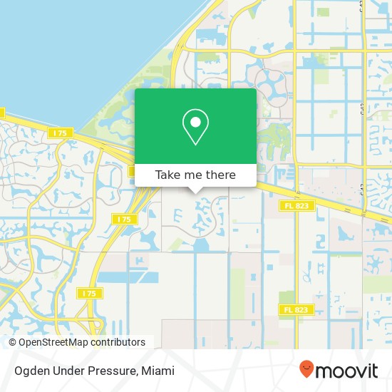 Ogden Under Pressure map