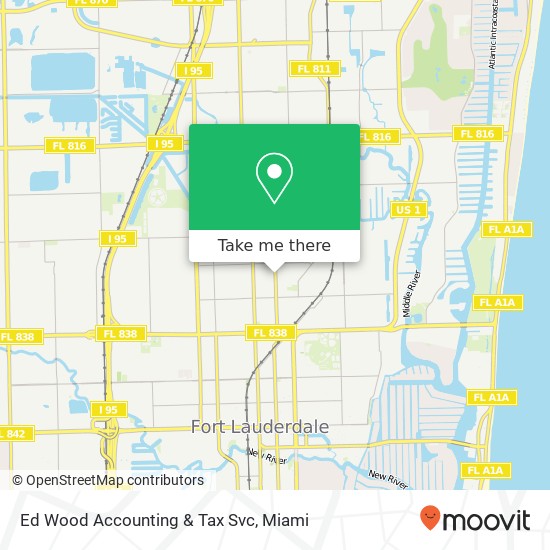 Ed Wood Accounting & Tax Svc map