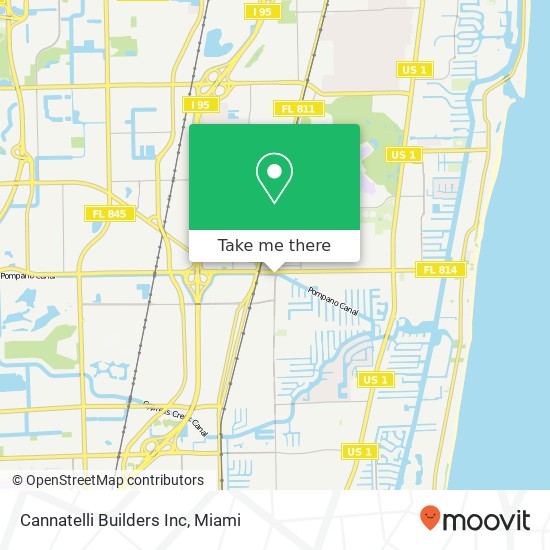 Cannatelli Builders Inc map