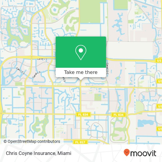 Chris Coyne Insurance map