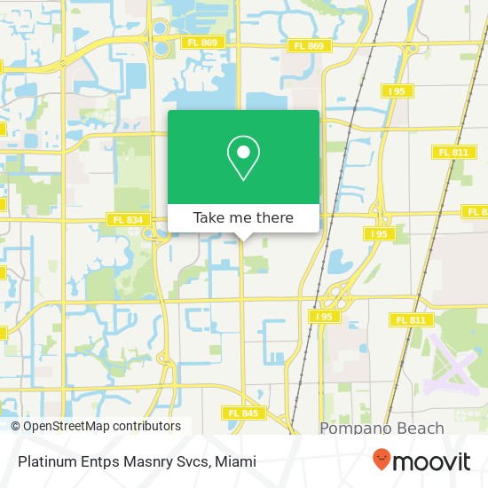 Platinum Entps Masnry Svcs map