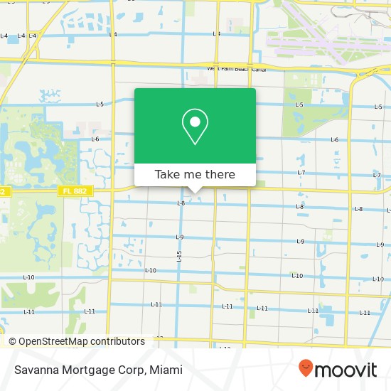 Mapa de Savanna Mortgage Corp