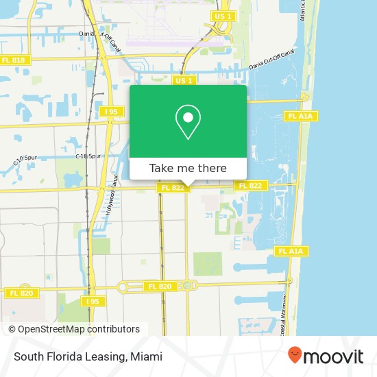 Mapa de South Florida Leasing