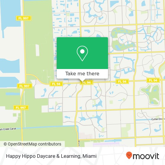 Mapa de Happy Hippo Daycare & Learning