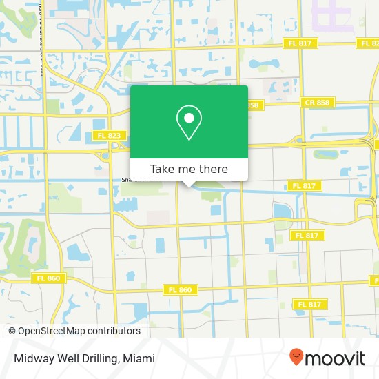 Midway Well Drilling map