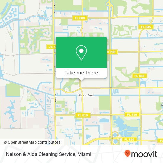 Nelson & Aida Cleaning Service map