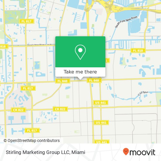 Stirling Marketing Group LLC map
