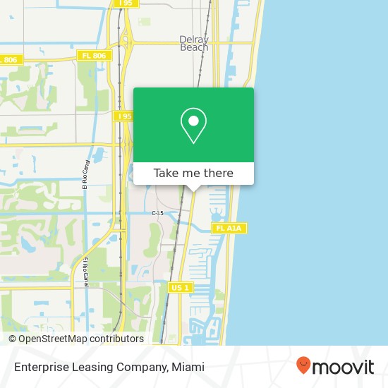 Enterprise Leasing Company map