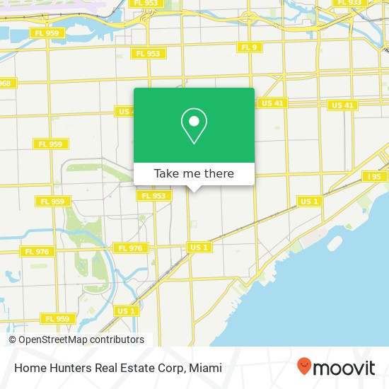 Mapa de Home Hunters Real Estate Corp