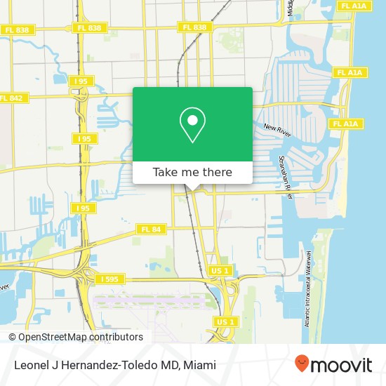 Leonel J Hernandez-Toledo MD map