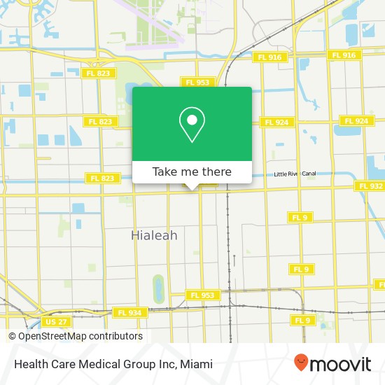 Health Care Medical Group Inc map