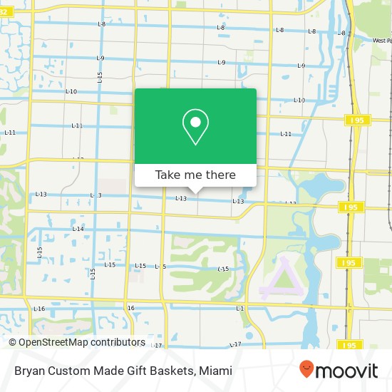 Bryan Custom Made Gift Baskets map