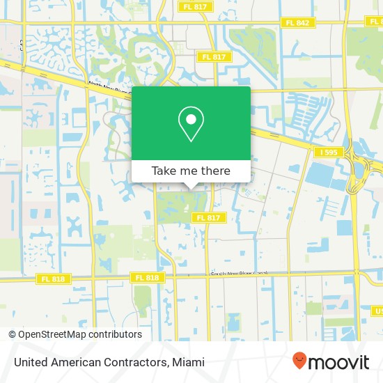 Mapa de United American Contractors