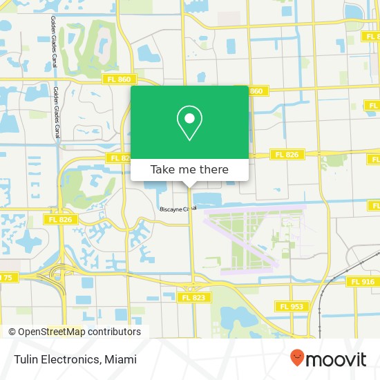 Tulin Electronics map