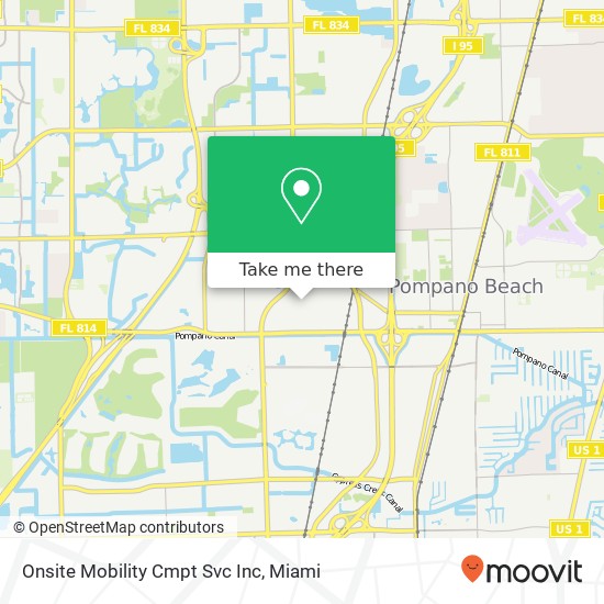 Mapa de Onsite Mobility Cmpt Svc Inc