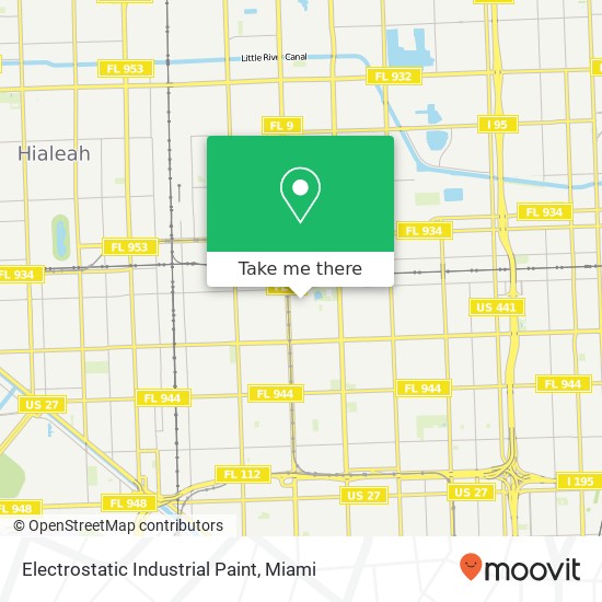 Mapa de Electrostatic Industrial Paint