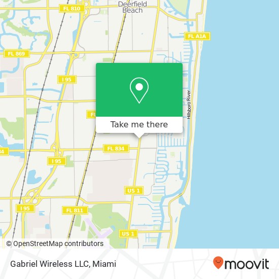 Mapa de Gabriel Wireless LLC