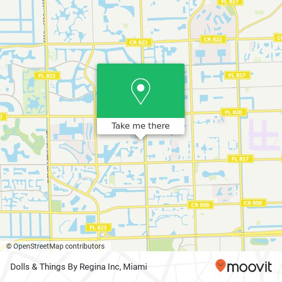 Mapa de Dolls & Things By Regina Inc