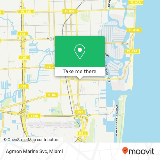 Agmon Marine Svc map