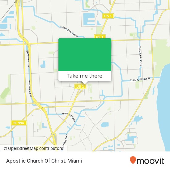 Apostlic Church Of Christ map