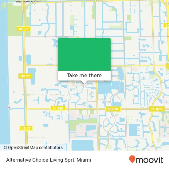 Mapa de Alternative Choice-Living Sprt