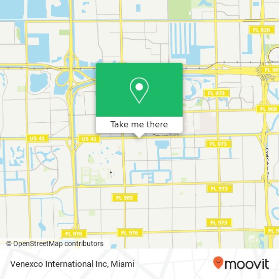 Venexco International Inc map