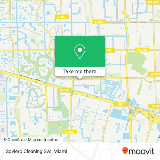 Soviero Cleaning Svc map