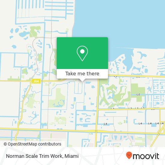 Mapa de Norman Scale Trim Work