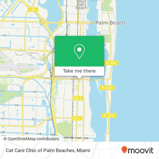 Mapa de Cat Care Clnic of Palm Beaches