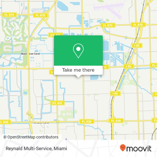 Reynald Multi-Service map