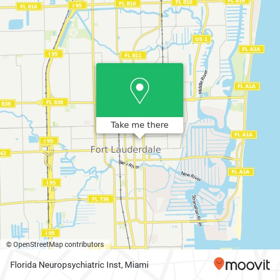 Mapa de Florida Neuropsychiatric Inst