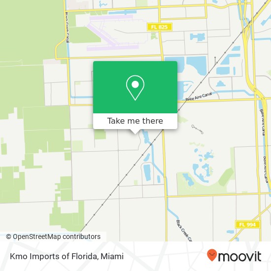 Kmo Imports of Florida map