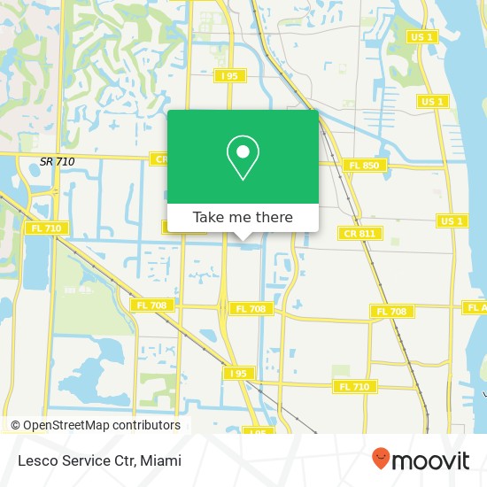 Lesco Service Ctr map