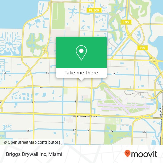 Briggs Drywall Inc map