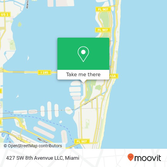 427 SW 8th Avenvue LLC map