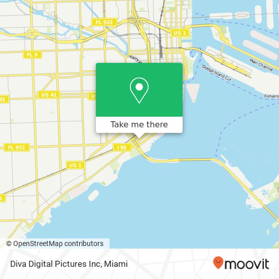 Diva Digital Pictures Inc map