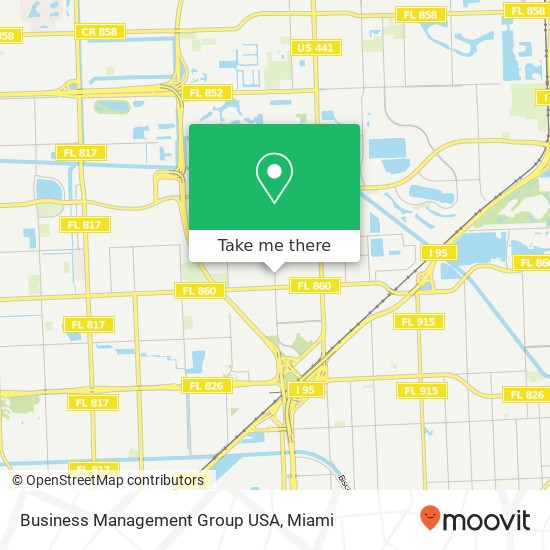 Mapa de Business Management Group USA