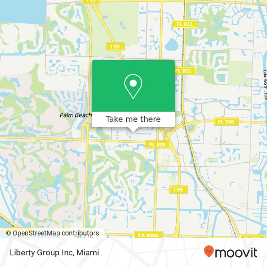 Mapa de Liberty Group Inc